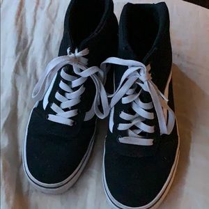 Vans black high tops